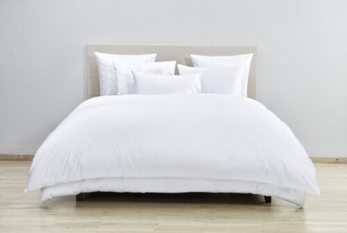 Fischbacher Feinsatin breite Streifen 581 weiß