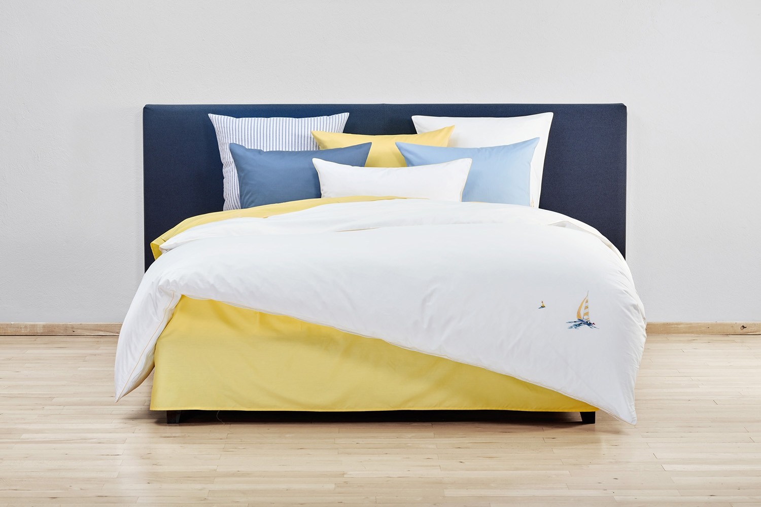 Fischbacher Luxury Nights Sail Away Satin Bettwäsche