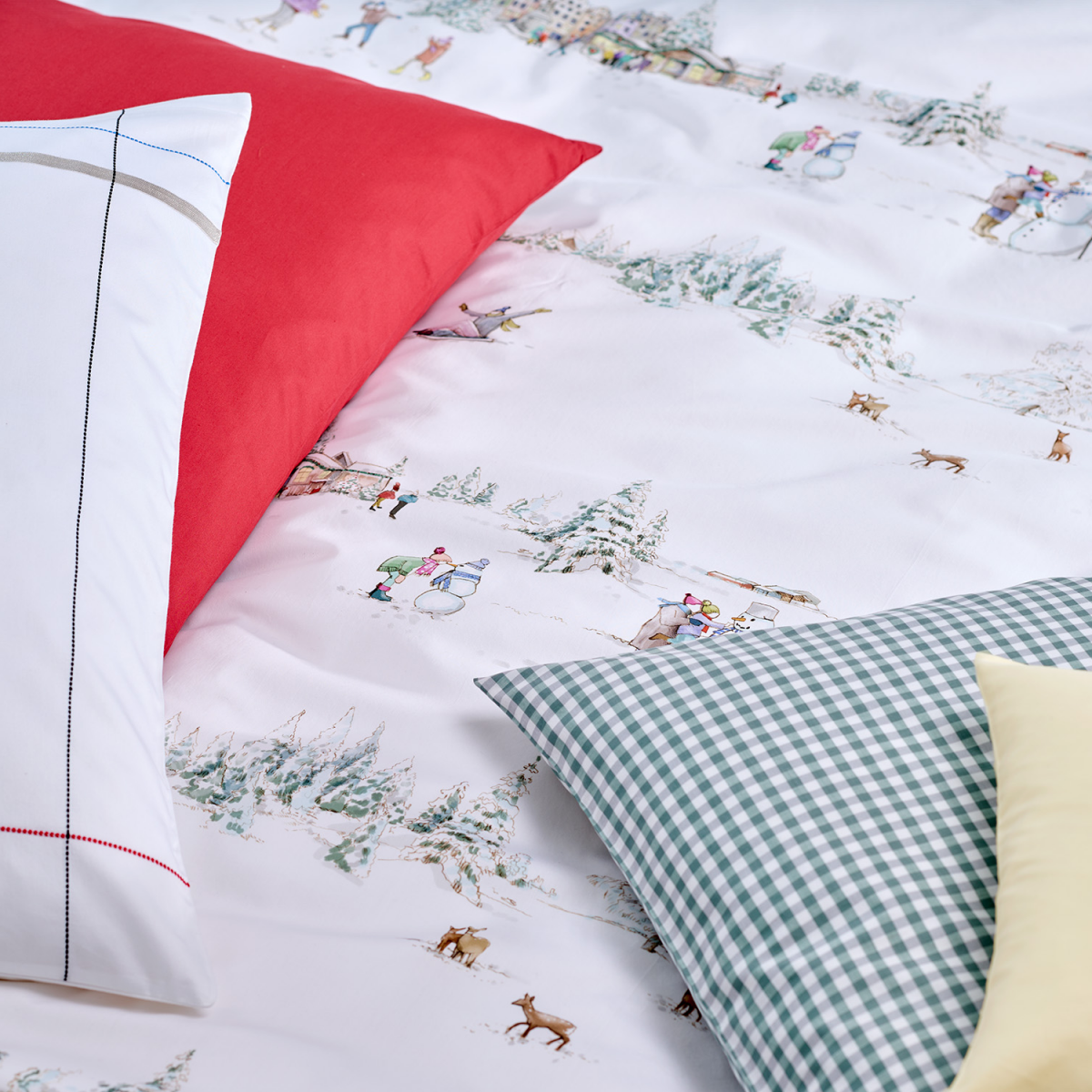 Fischbacher Bettwäsche Winterwonderland D82 Satin – Bild 4