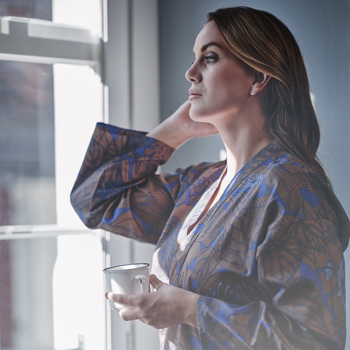 Fischbacher Kimono Golden Garden D91 – Bild 2