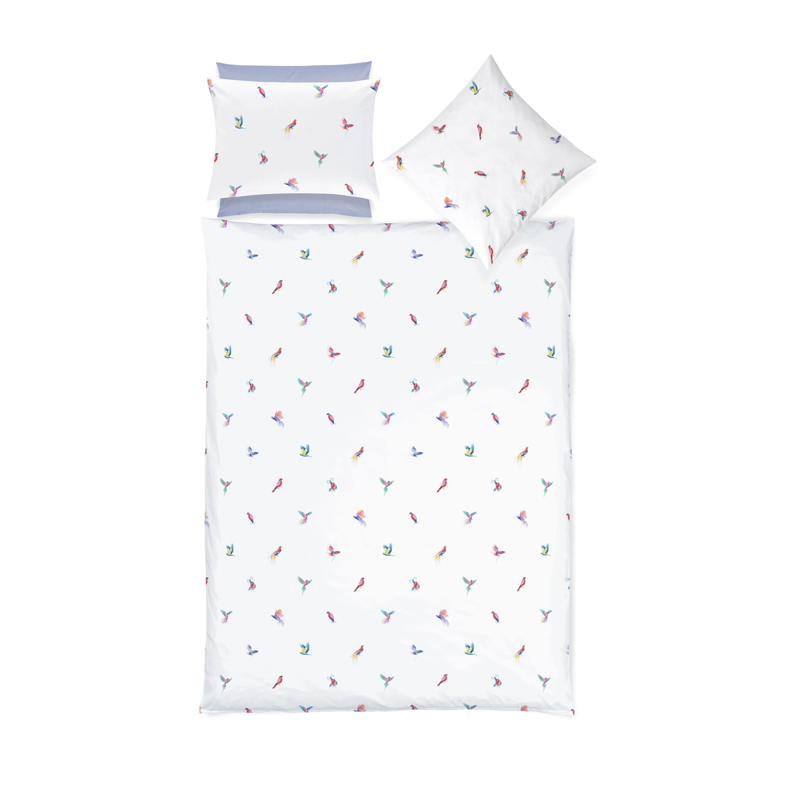 Fischbacher Bettwäsche Birds E74 Satin limitierte Auflage