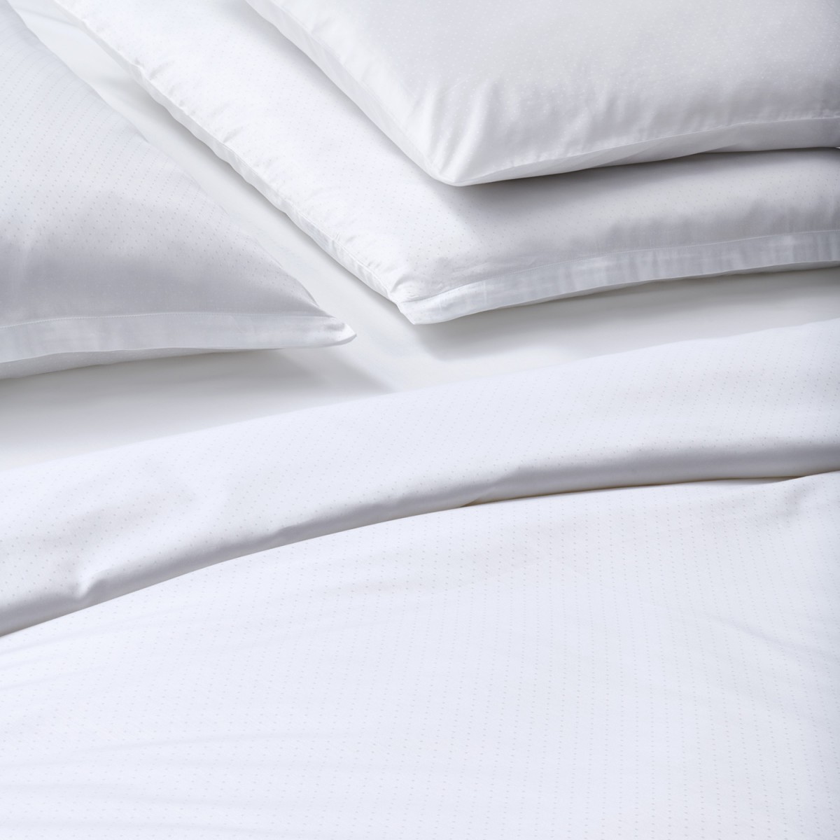 Fischbacher Bettwäsche Finedot E78 Feinsatin